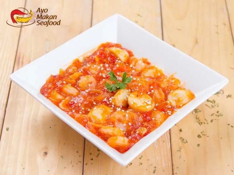 Udang Bakso Saus Padang Udang Bakso Saus Padang